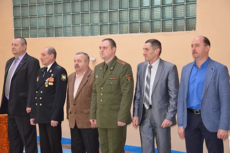 В СШ №2 г. Быхова ребята соревновались по стрельбе из пневматической винтовки
