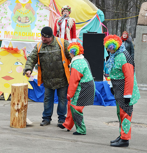 В Быхове состоялся праздник «Широкая Масленица пришла!» (фотоотчет)