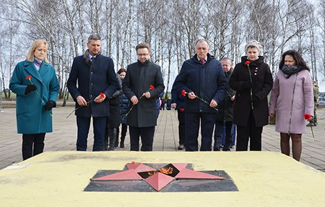 На Быховщине завершился второй этап республиканской патриотической акции «Во славу общей Победы»