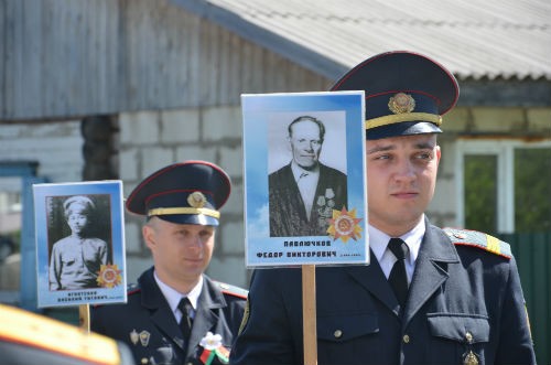 К республиканской акции «Беларусь помнит. Помним каждого» присоединились силовики