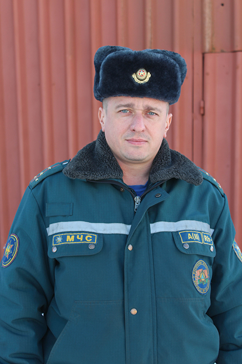 Начальник караула №3 Валерий Лысов