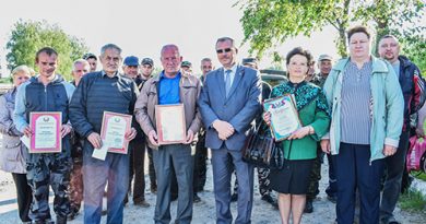 Автограф мелиораторов на родной земле Автограф мелиораторов на родной земле