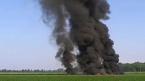 В Судане разбился самолет