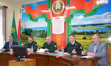 В ГЛХУ «Быховский лесхоз» прошло расширенное итоговое производственное совещание