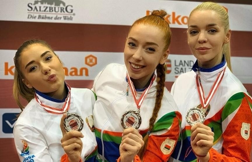 Белорусские каратистки стали вторыми на престижном турнире в Австрии