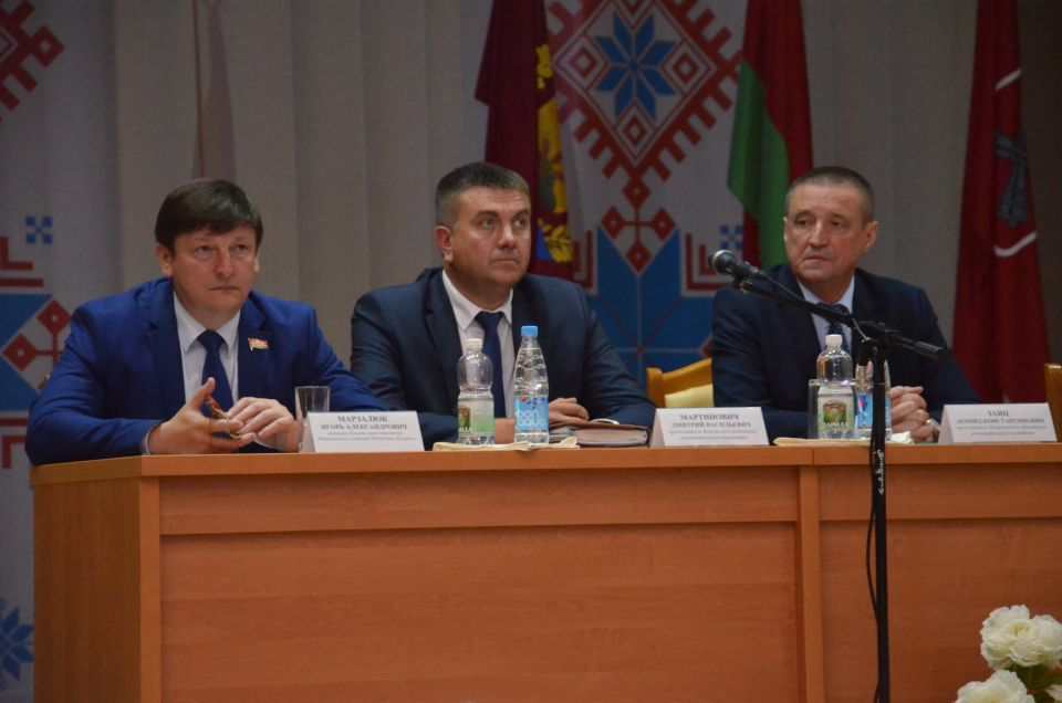 Председатель Могилевского областного исполнительного комитета Леонид Заяц посетил Быховский район