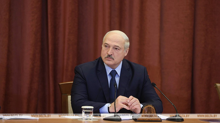 Александр Лукашенко во время посещения Национальной академии наук встретился с белорусскими учеными