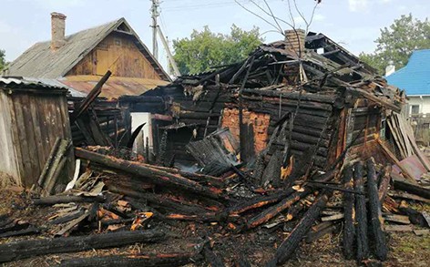 В Быхове ликвидирован пожар