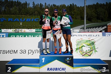 Динара Алимбекова завоевала «серебро» чемпионата Беларуси по летнему биатлону