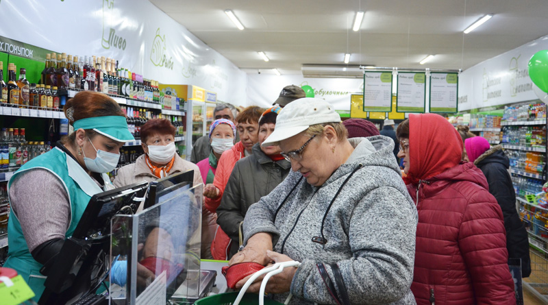 В деревне Годылево распахнул перед покупателями свои двери обновленный магазин