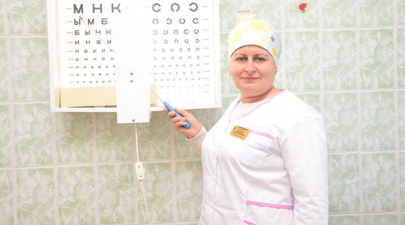 Медсестра офтальмологического кабинета Ольга САХАНЬКОВА поделилась дельными советами