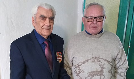 Ветеран войны и труда Григорий Столярчук отметил 95-летие