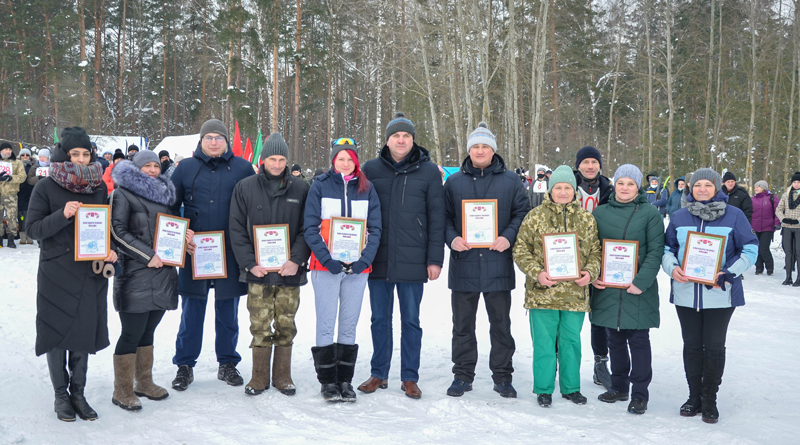 Спортивный праздник «Быховская лыжня-2021» прошел в д. Воронино