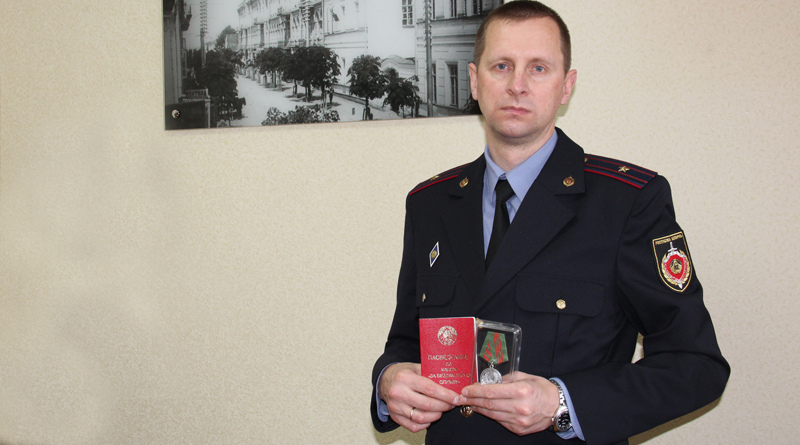Сергей Петрусенко награжден медалью “За безупречную службу” третьей степени