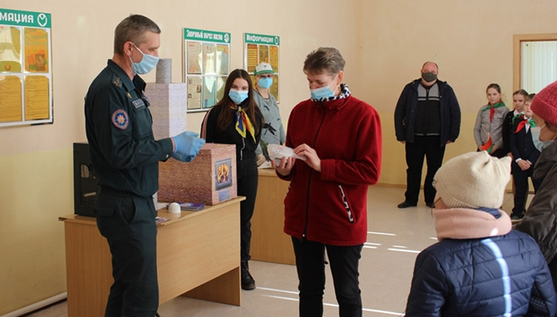 В агрогородке Лудчицы прошло профилактическое мероприятие «Скарбонка бяспекi»