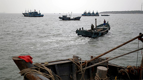 Около 400 т нефти вылилось в море после столкновения судов в Китае