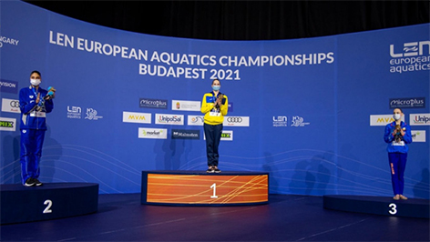 Команда Беларуси по артистическому плаванию завоевала бронзу ЧЕ в комбинации