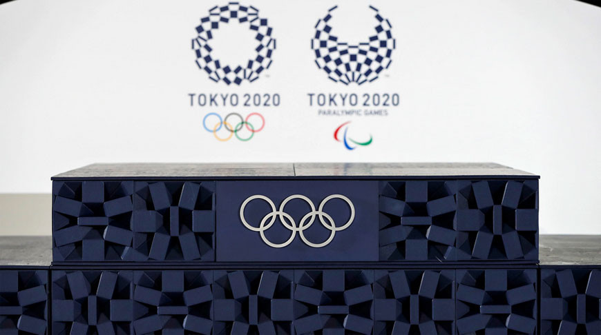 В Токио за 50 дней до старта Игр представлен олимпийский пьедестал