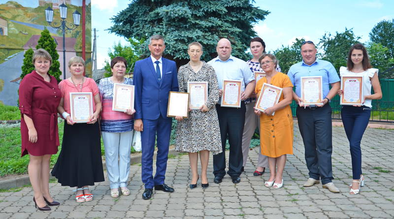 Торжественное мероприятие, посвященное 100-ю экономических органов Беларуси, прошло в райисполкоме (фото)