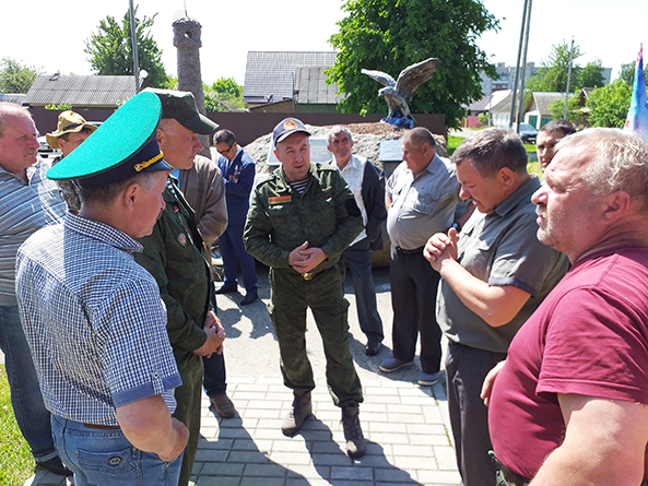 На Быховщине будет создана РО ОО «Белорусский союз ветеранов органов пограничной службы»
