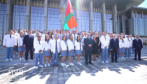 Настрой боевой – участники белорусской делегации поделились эмоциями в преддверии Олимпиады