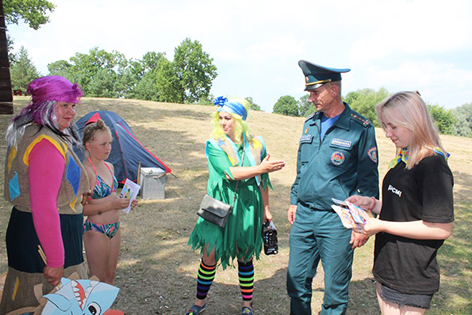 На территории Быховского района продолжается проведение акции «Летний патруль»