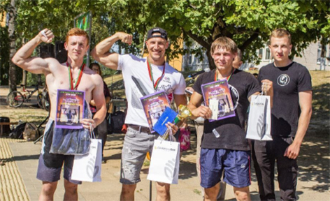 На чемпионате Могилёва по Street Workout Быхов представили Лисовский Егор и Лисовский Тимур