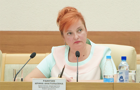 Ирина Раинчик избрана председателем Могилевского областного Совета депутатов