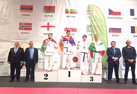 Могилевские спортсмены завоевали медали на 34-м чемпионате Европы по киокушин карате