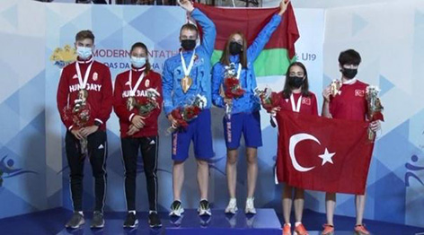 Могилевская спортсменка выиграла «золото» на первенстве Европы по современному пятиборью
