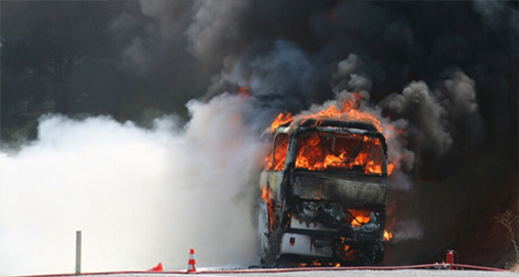 В Болгарии при аварии туравтобуса погибли 45 человек
