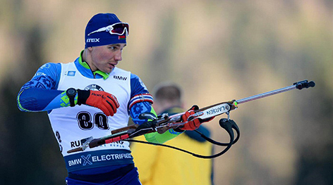 Антон Смольский принес Беларуси бронзовую медаль на этапе Кубка мира по биатлону в австрийском Хохфильцене