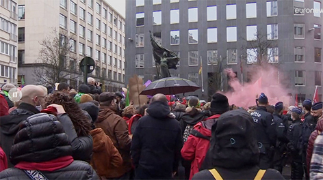 Бельгийские учителя вышли на акцию протеста: устали от реформ и локдаунов