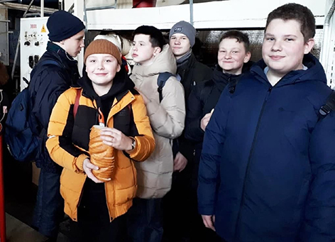 Обучающиеся 8-х классов средней школы №1 г.Быхова посетили Быховский филиал ОАО «Булочно-кондитерская компания «Домочай»