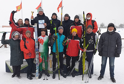 Быховчане приняли участие в спортивном празднике “Могилевская лыжная-2022” (фото)