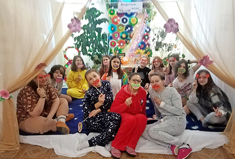В районной детской библиотеке прошла развлекательная программа «Пижама PARTY»
