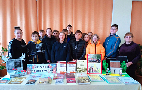 В Смолицком СДК прошел час мужества «Пусть знают и помнят потомки»