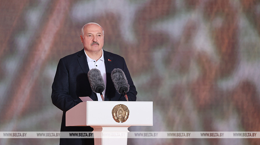 Выступление Президента Беларуси на празднике “Купалье. Александрия собирает друзей”