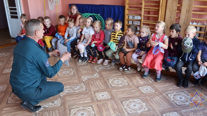 Спасатели посетили  «Ясли сад №5 г. Быхова»
