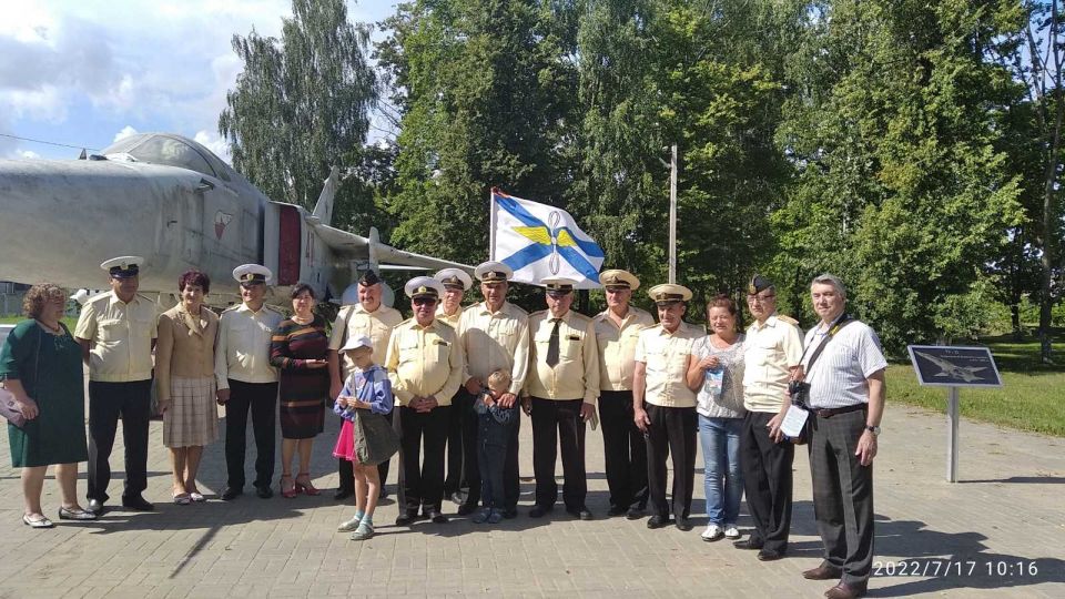 В Быхове морские летчики отмечали свой профессиональный праздник