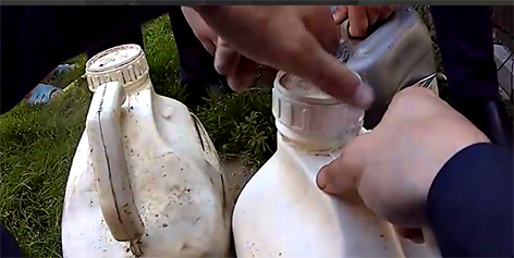 Более 130 литров окрашенного дизтоплива выявили быховские правоохранители в ходе рейда