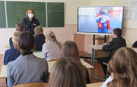 В ГУО “Лудчицкая  средняя школа” прошло информационно-образовательное мероприятие “Простые правила здоровья”