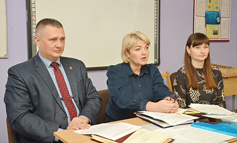 В средней школе №1 г.Быхова обсудили законопроект «О Всебелорусском народном собрании»
