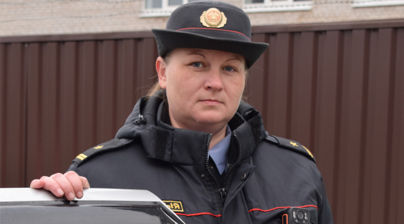 Участковый инспектор милиции Анастасия Боровик: «В моей работе очень важен контакт с людьми»