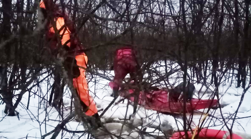 В Быховском районе мужчина провалился под лед: помогли спасатели