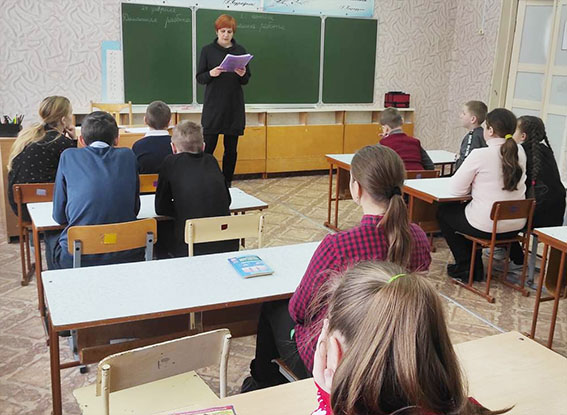 В Краснослободской базовой школе прошел информационный час «Просто скажи – НЕТ!»