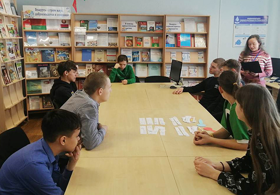Учащиеся средней школы №1 г.Быхова приняли участие в правовом турнире