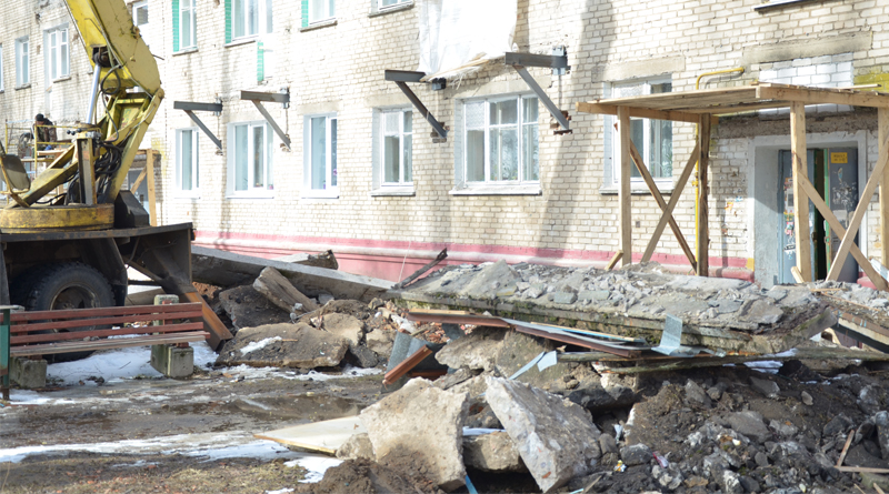 В Быховском районе продолжается ремонт жилищного фонда