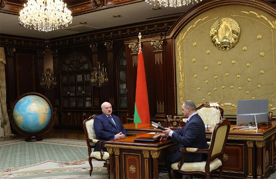 Лукашенко принял президента Национального олимпийского комитета Беларуси