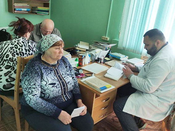 Выездная поликлиника посетила Смолицкую амбулаторию врача общей практики